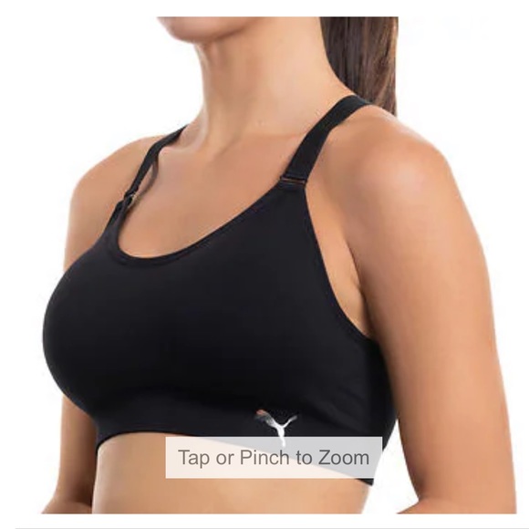 Puma Ladies Sports Bra, 3 pack (Pink pack) - Picture 5 of 10